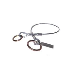 Guardian 10453 8 ft Vinyl-Coated Galvanized Cable Choker Anchor 2-1/2 in and 3 in O-Rings