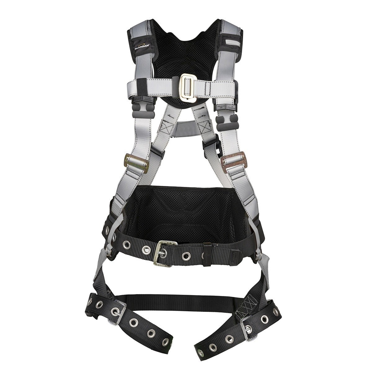Guardian 3737026 Defender Construction Full Body Harness XL-XXL Pass-Through Chest Tongue Buckle Legs (1 Each)