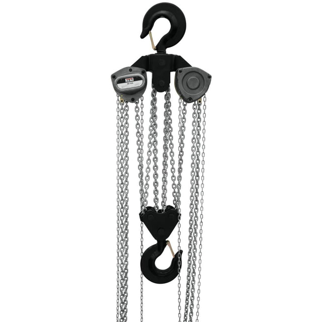 Jet JT9-109115 L-100-1500WO-15 15-Ton Hand Chain Hoist 15' Lift, Overload Protection