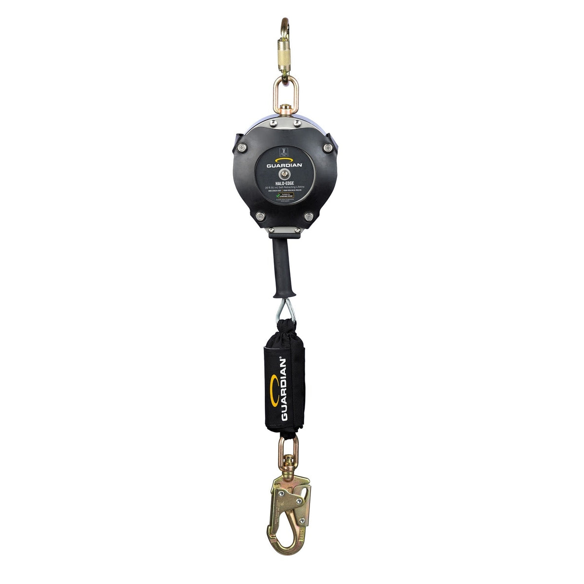 Guardian 10920 20 ft Cable Class 2 Self Retracting Lifeline for Leading Edge Applications (1 Each) - 2