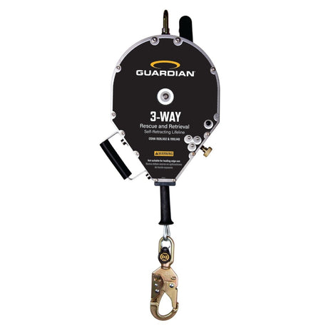 Guardian 10981 65 ft 3-Way Rescue and Retrieval Self-Retracting Lifeline