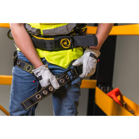 Guardian 21029 Cyclone Full-Body Harness with Side D-Rings and Waist Pad Size Small (1 Each) - 7