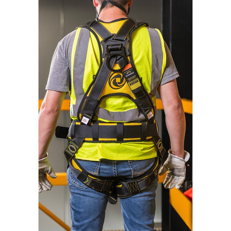 Guardian 21036 Cyclone Full Body Harness with Side D Rings and Waist Pad Size XXL (1 Each) - 5