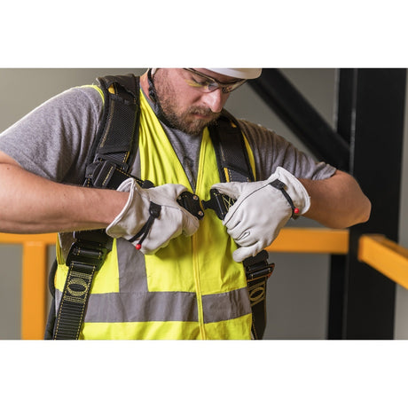 Guardian 21043 Cyclone Full Body Fall Protection Harness with Comfort Padding XL - 6