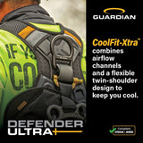 Guardian 3737342 Defender Ultra Plus Full Body Harness XL-XXL Quick-Connect Chest and Legs (1 Harness) - 4