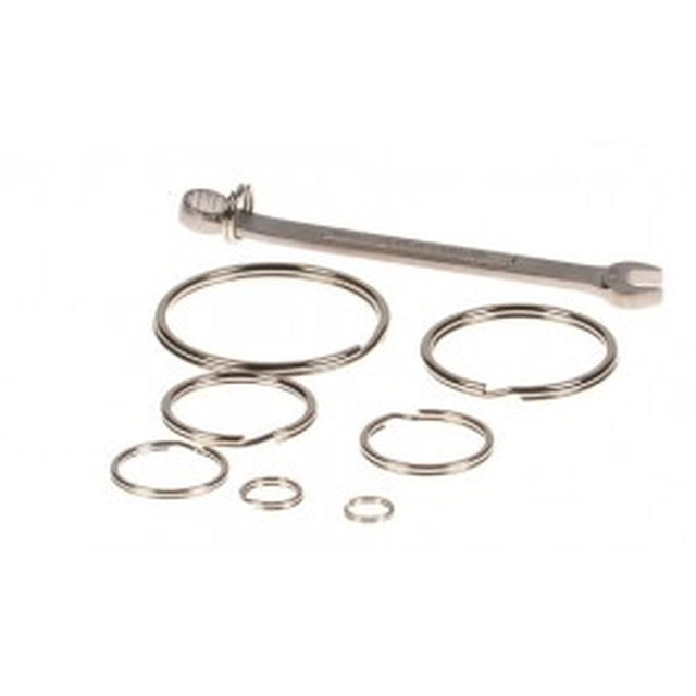 Guardian SR1 1 in Steel Split Ring Attachment Point for Dropped Object Prevention (25 Pack)